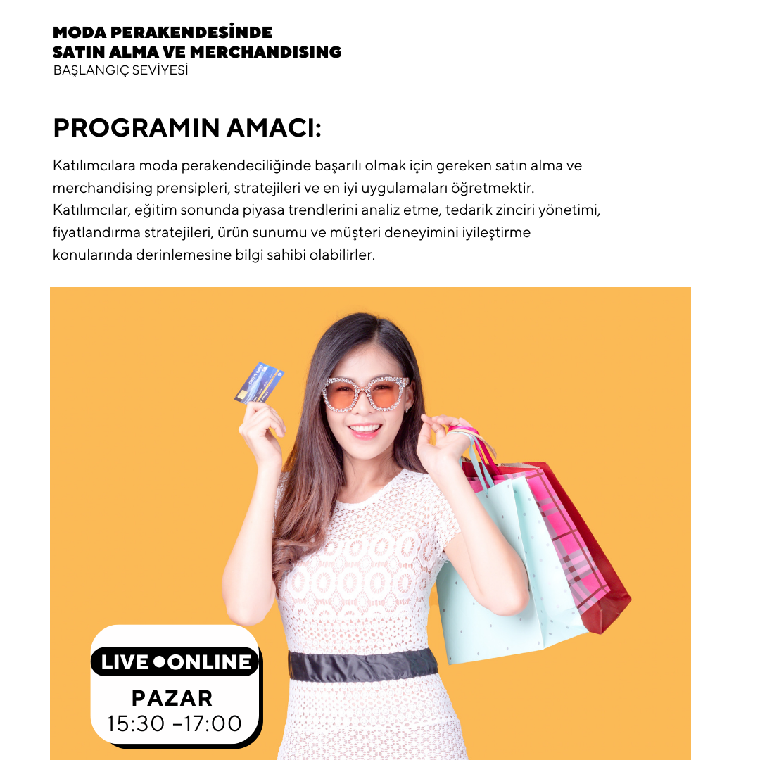Purchasing and Merchandising (Online) in Fashion Retail - Beginner Level