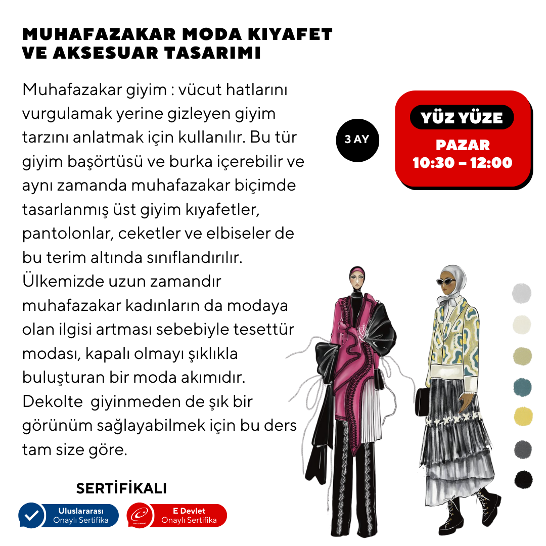 Konservative Mode, Bekleidung und Accessoire-Design (persönlich)