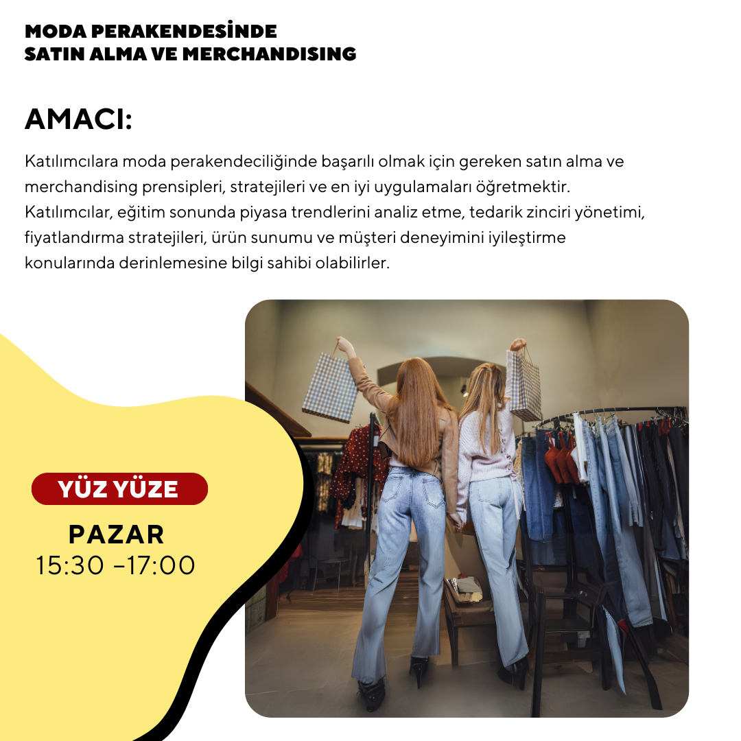 Purchasing and Merchandising in Fashion Retail (In-Person) - Beginner Level