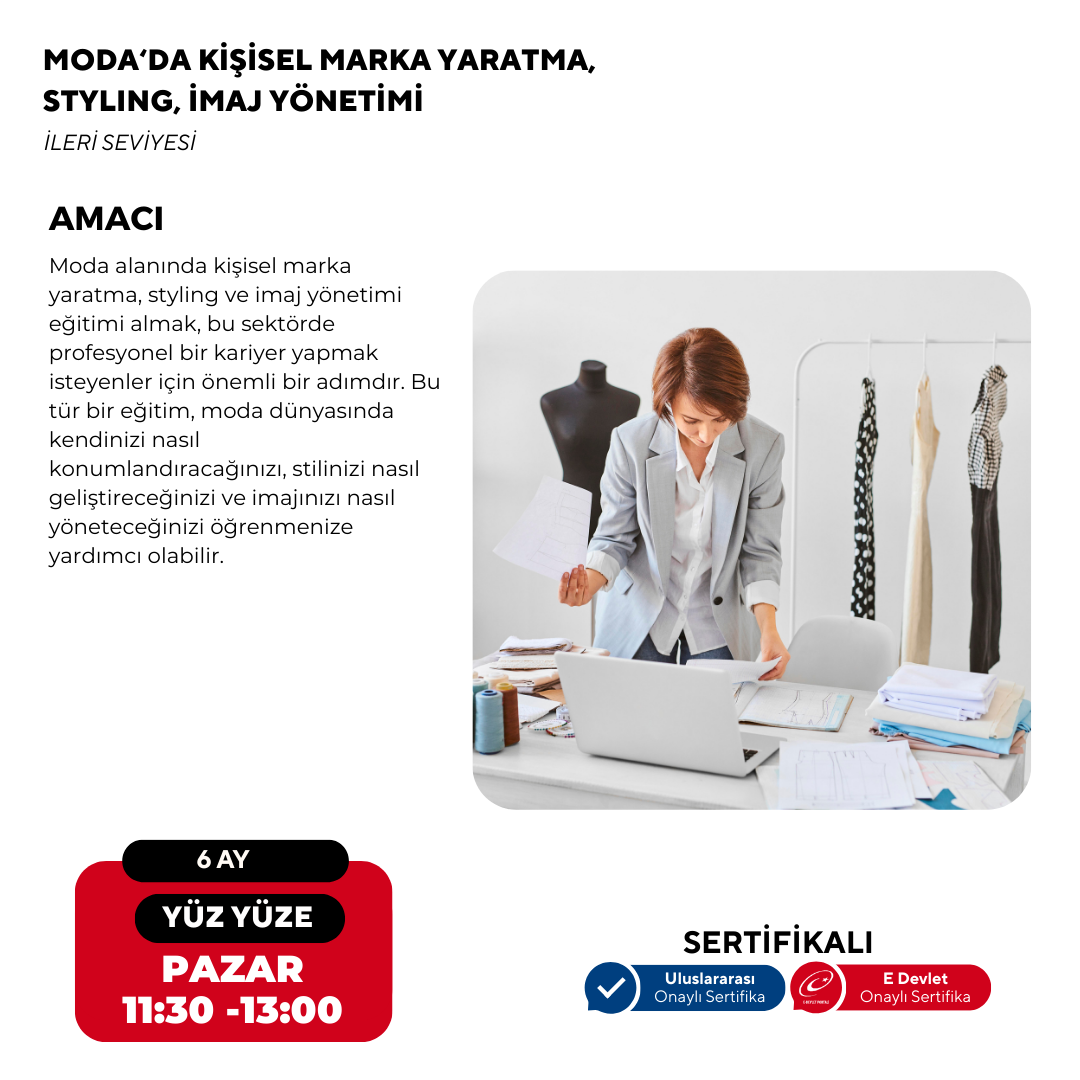 Creating a Personal Brand in Fashion, Styling, Image Management - Advanced Level