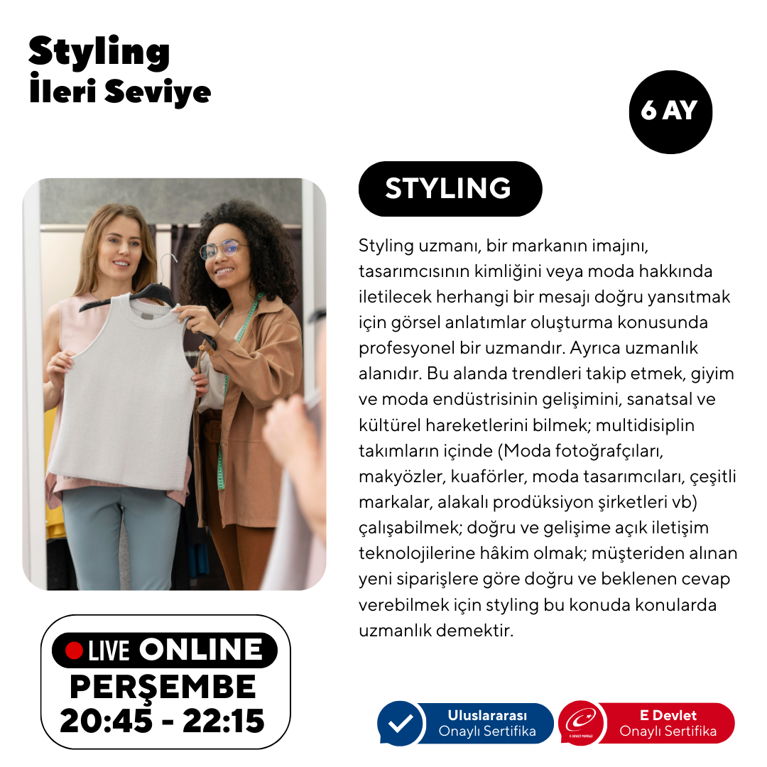 Styling – Fortgeschrittenenniveau