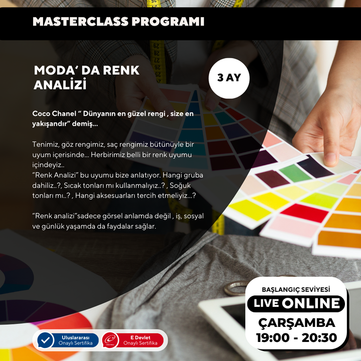 Color Analysis in Fashion (Online)