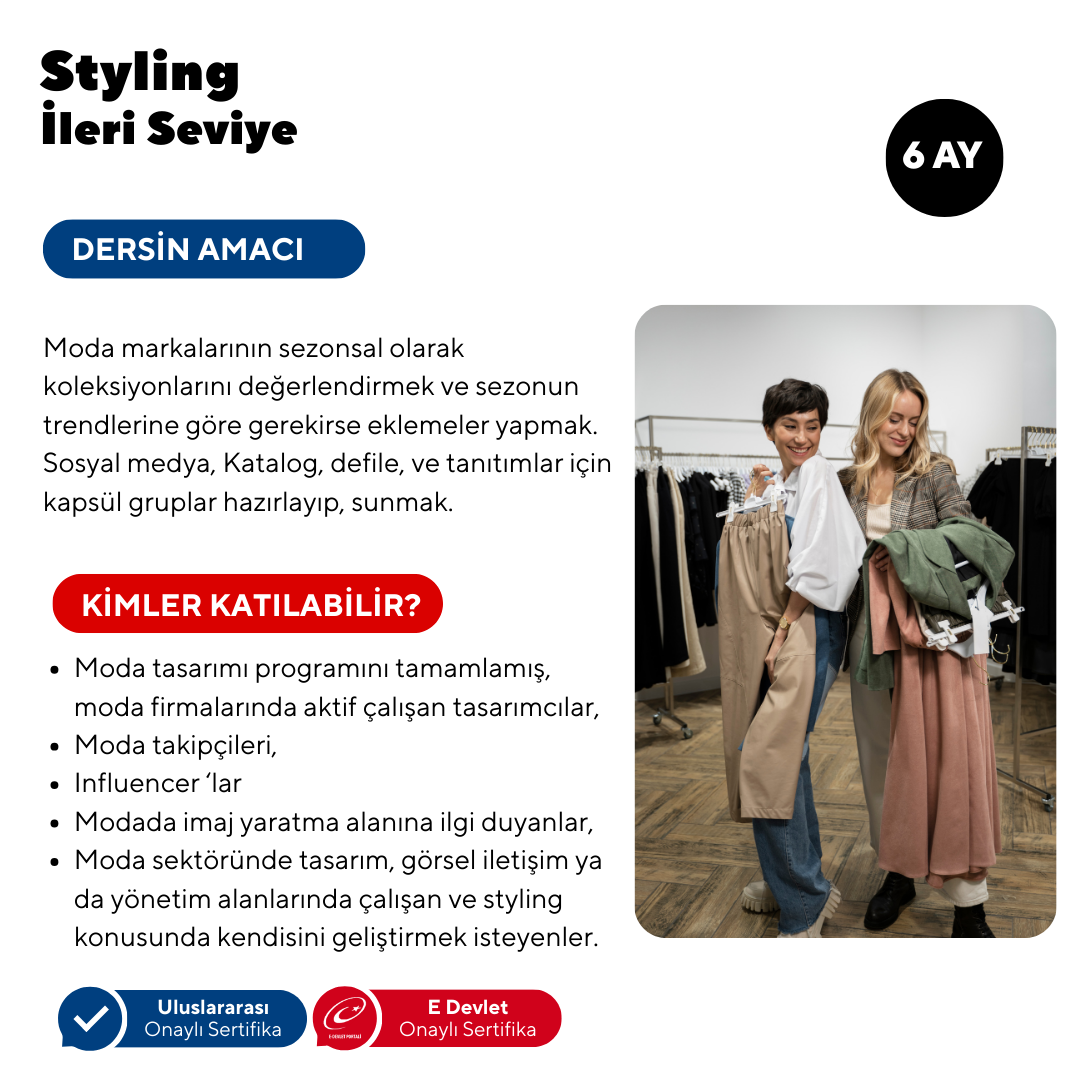 Styling – Fortgeschrittenenniveau