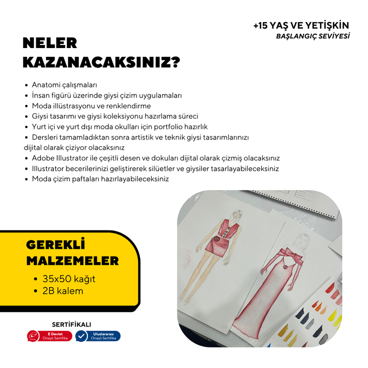 Fashion Design Illustration - Face to Face