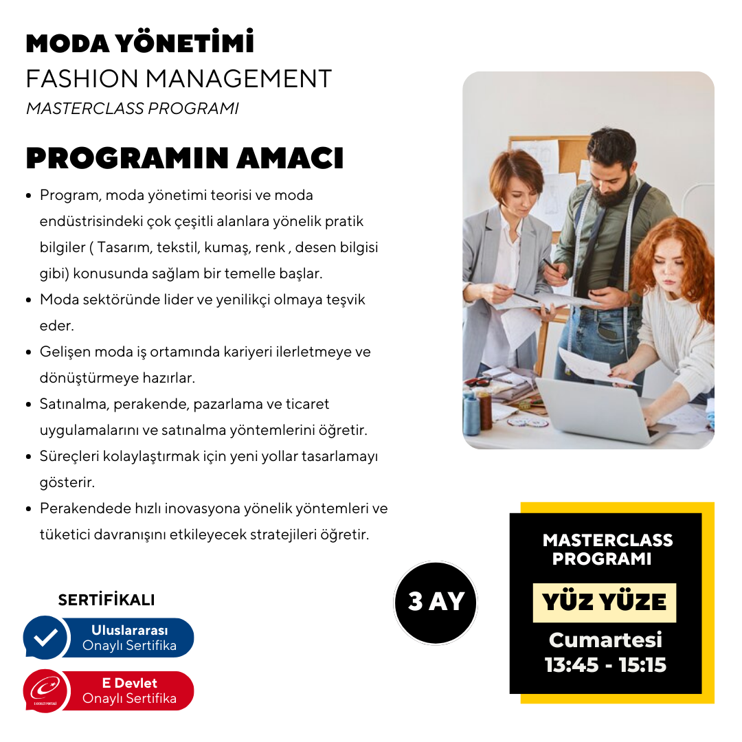 Fashion Management Masterclass (In-person)