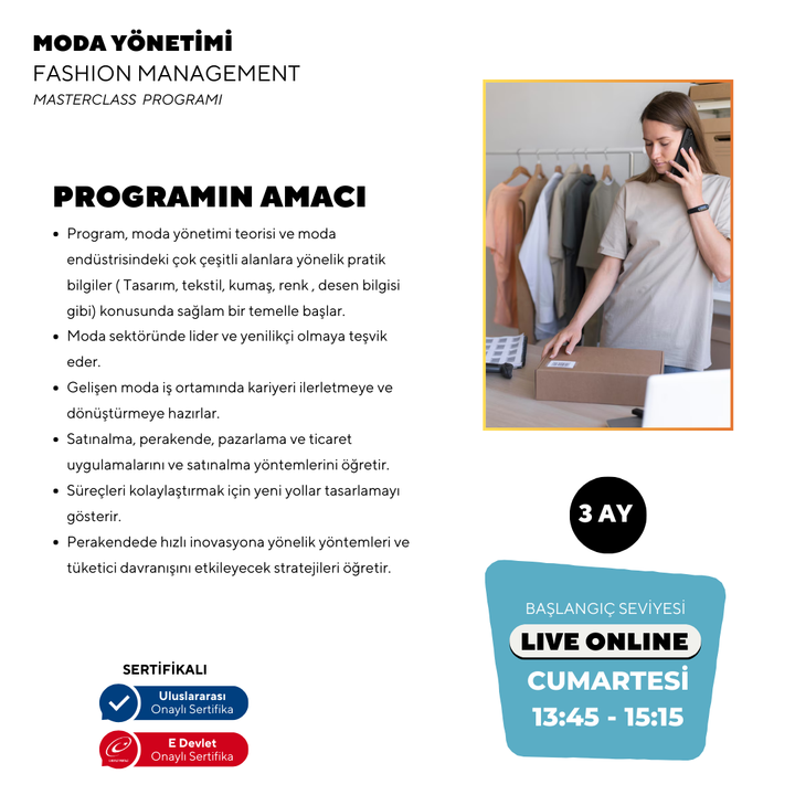 Fashion Management Masterclass (Online)