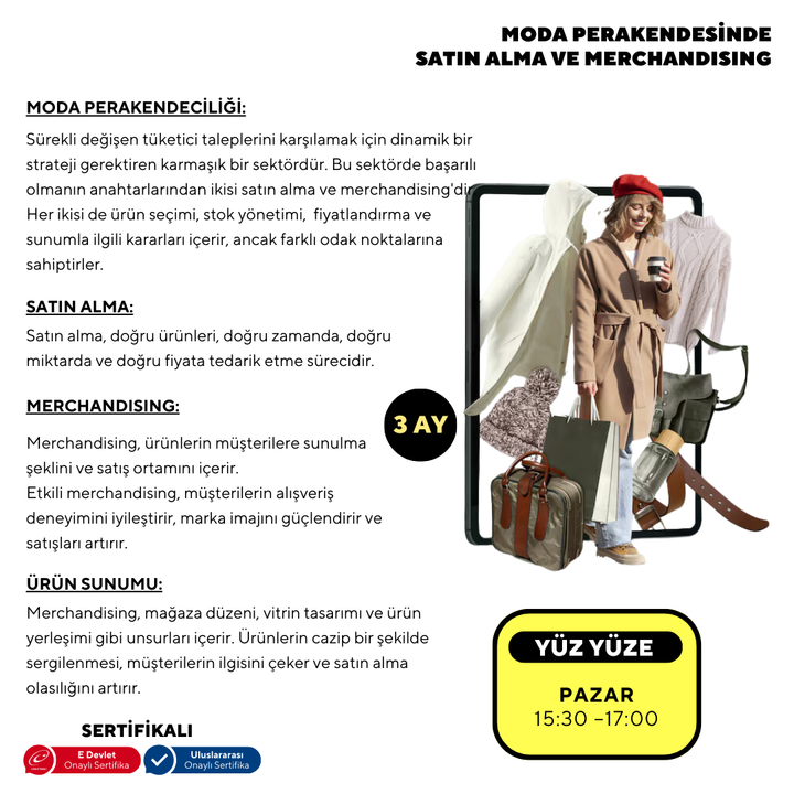 Purchasing and Merchandising in Fashion Retail (In-Person) - Beginner Level