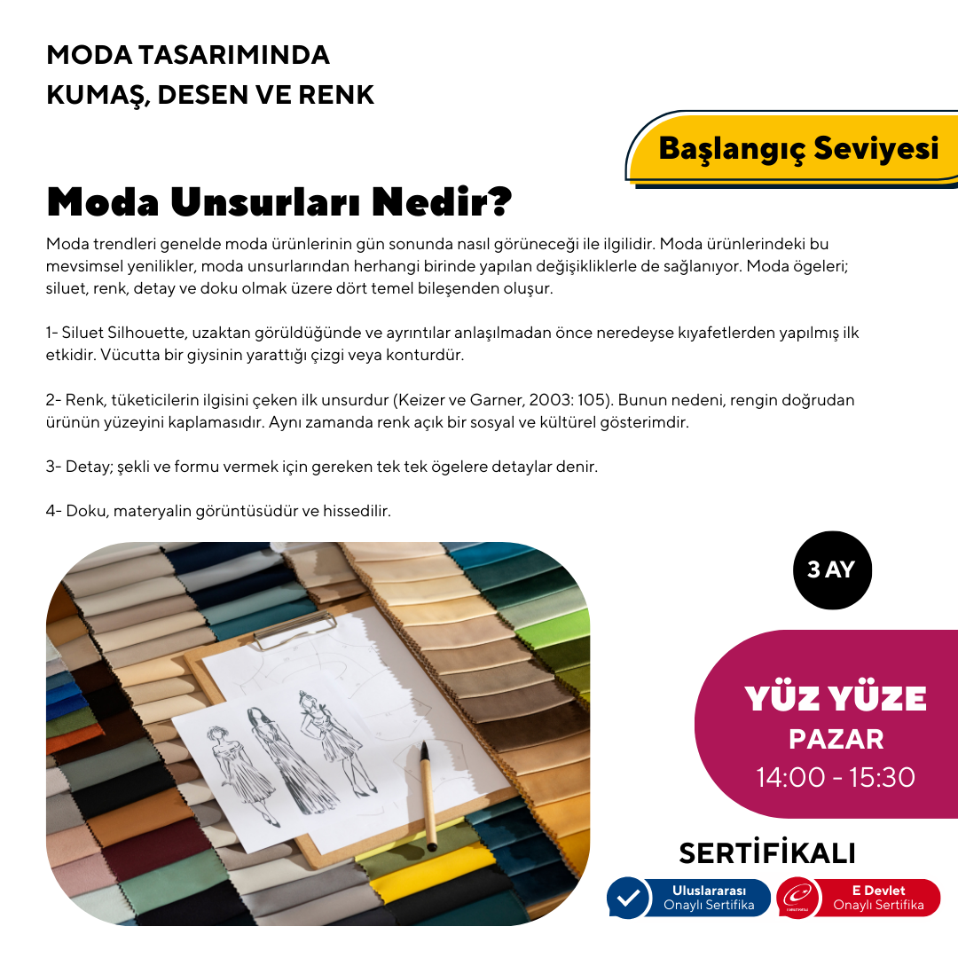 Fabric Pattern and Color in Fashion Design