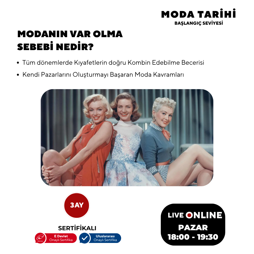 Fashion History + Ages 15 and adults