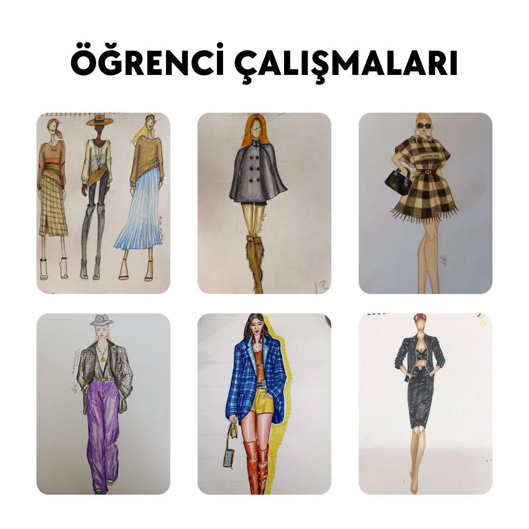 Modedesign-Zeichnen – Mittelstufe (Präsenzunterricht)