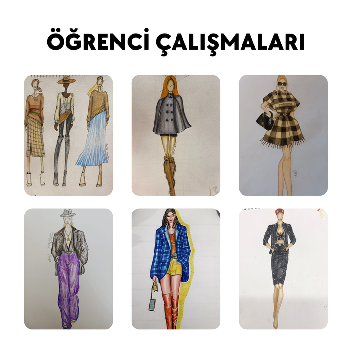 Modedesign-Zeichnen – Mittelstufe (Präsenzunterricht)