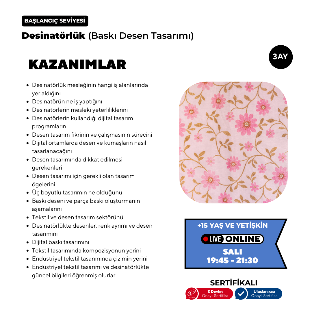 Designing with Adobe Photoshop (Print Pattern Design)