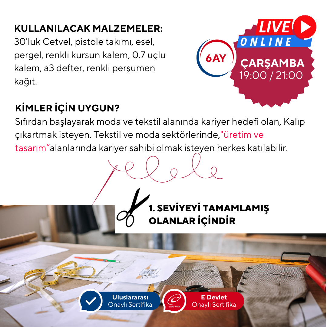 Modelistlik (+15 Yaş ve Yetişkin) (Orta Seviye)