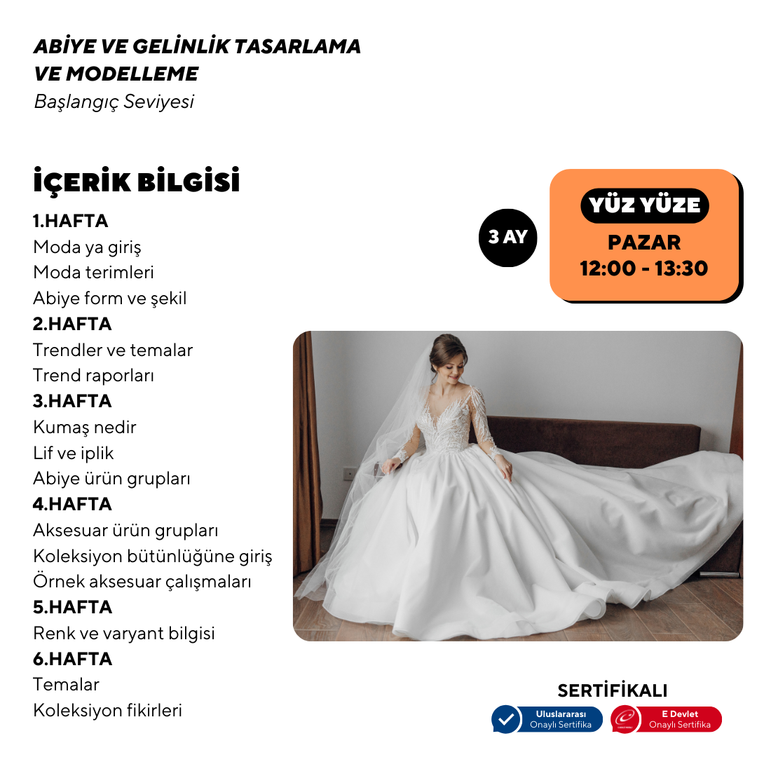 Abendkleid- und Brautkleiddesign und -modellierung (persönlich)