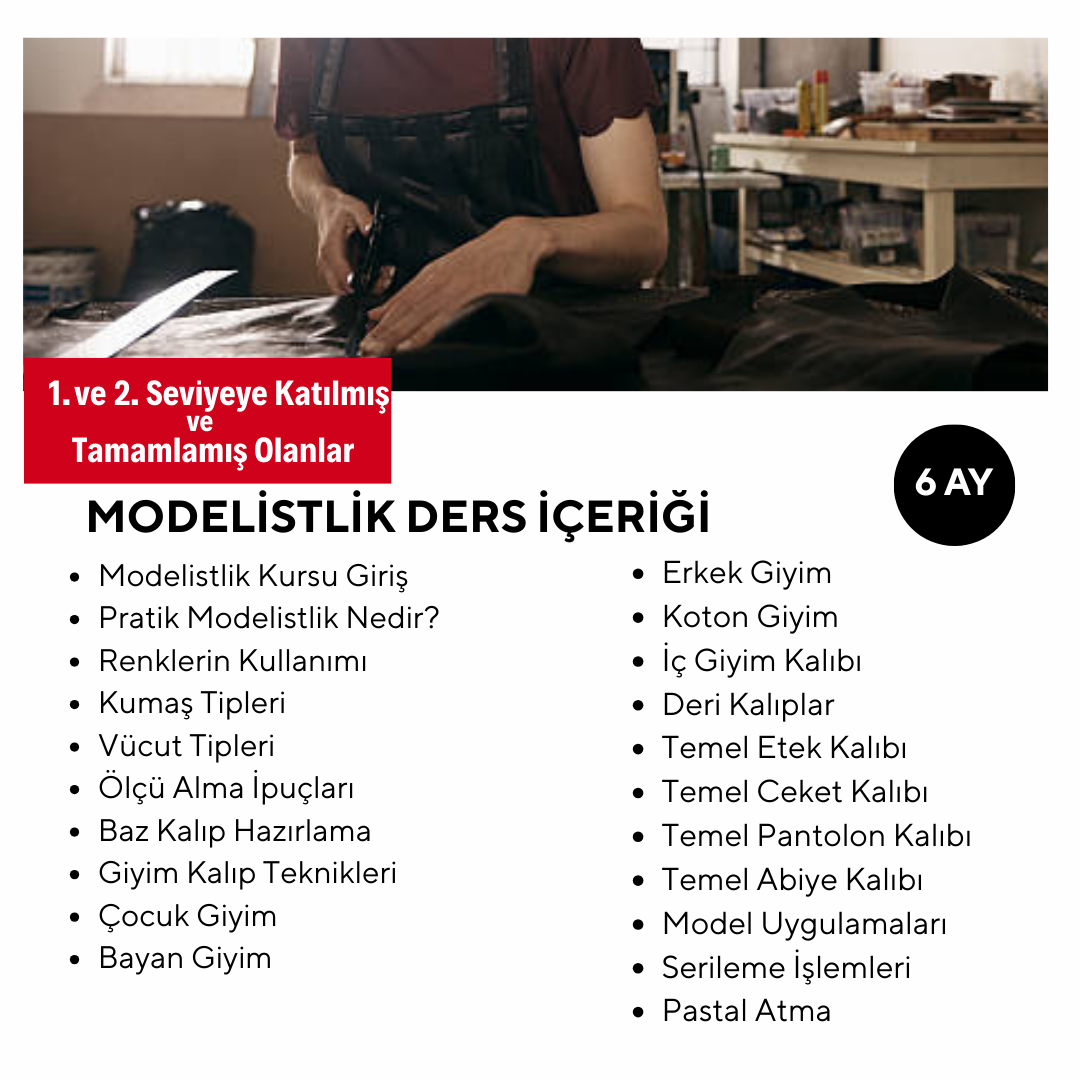 Schnittmustererstellung (Fortgeschrittenenniveau) – Präsenzunterricht