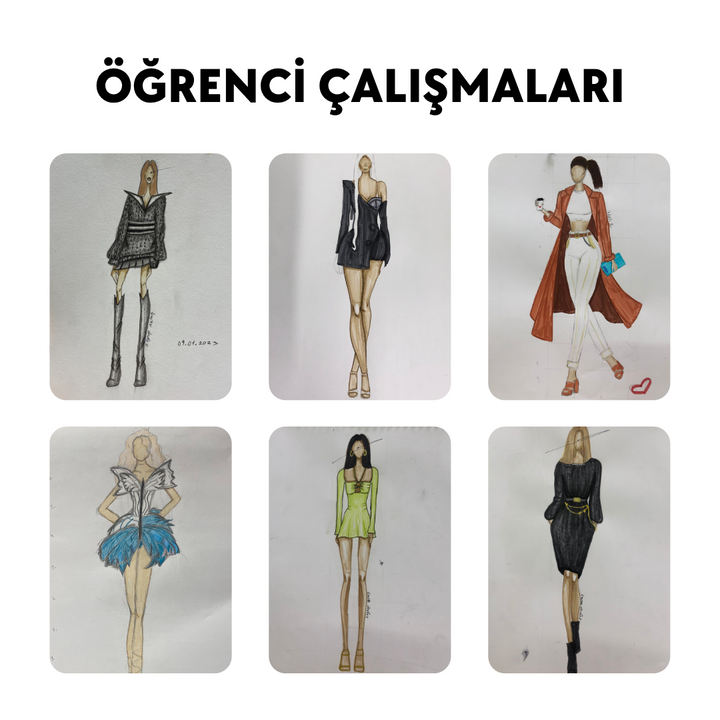 Modedesign-Illustration – Fortgeschrittenenniveau (Präsenzveranstaltung)