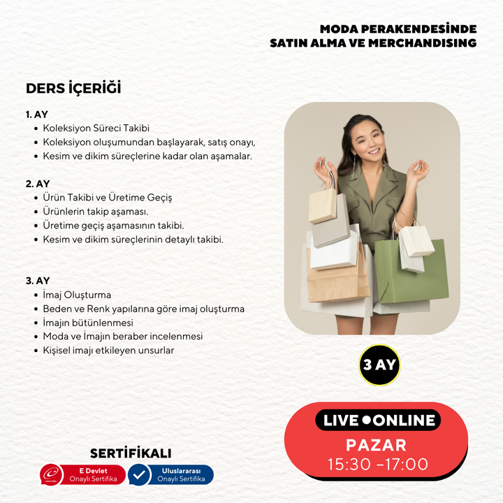 Purchasing and Merchandising (Online) in Fashion Retail - Beginner Level