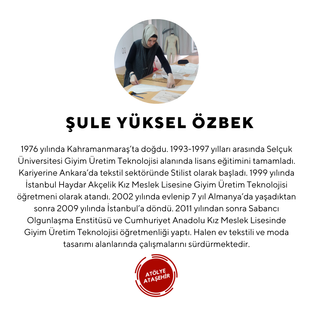 Muhafazakar Giyim , Kalıp ve Dikim - Başlangıç Seviyesi